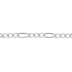 Chaîne Judicaelle Maille Alternée 1/3 Or Blanc