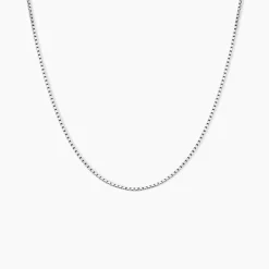 Chaîne Alyze Argent Blanc