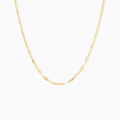 Chaîne Camelie Maille Lumina Or Jaune