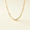 Chaîne Cameo Maille Alternee 1/3 Or Jaune