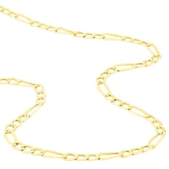 Chaîne Cameo Maille Alternee 1/3 Or Jaune