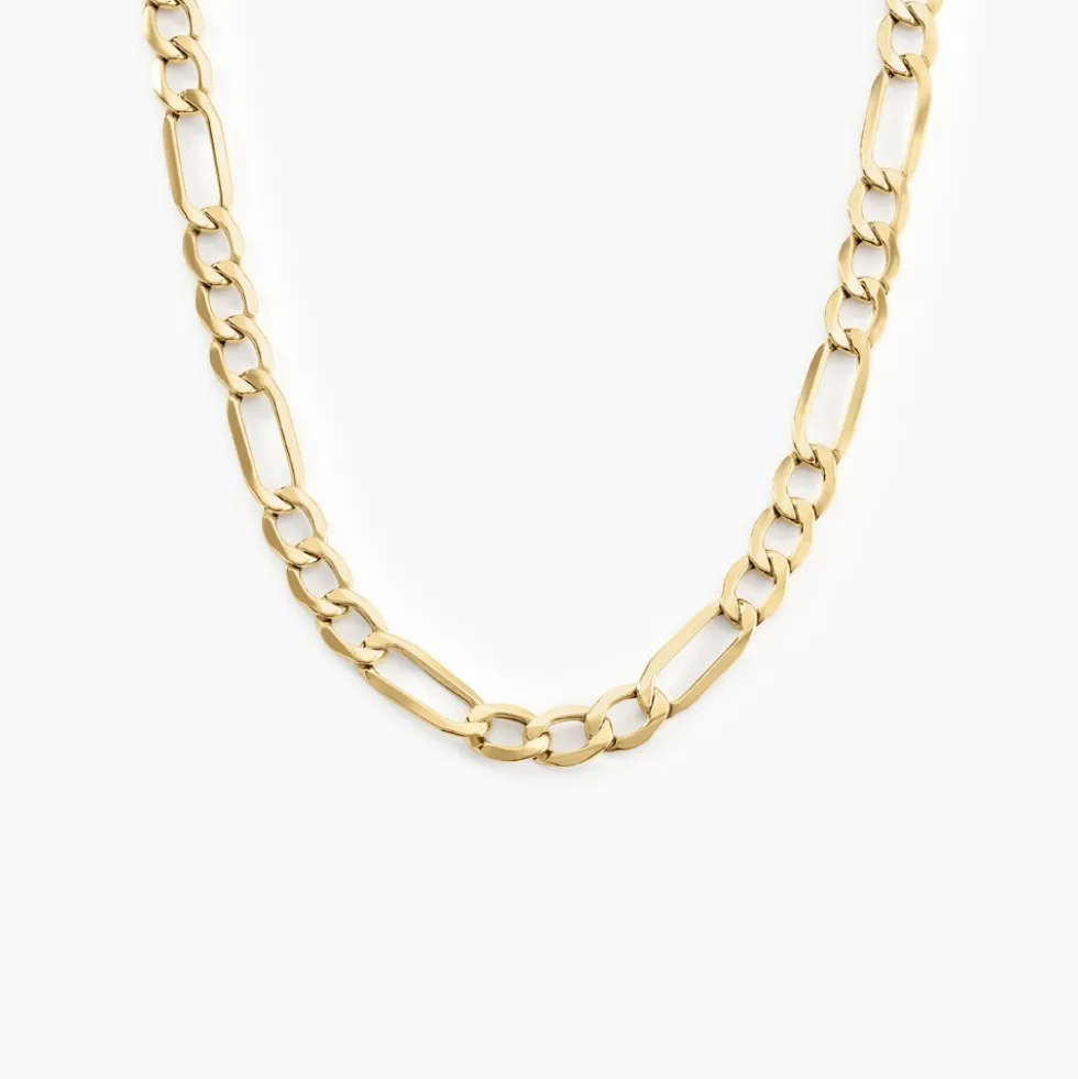 Chaîne Cameo Maille Alternee 1/3 Or Jaune