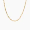 Chaîne Dougou Maille Alternée 1/3 Or Jaune