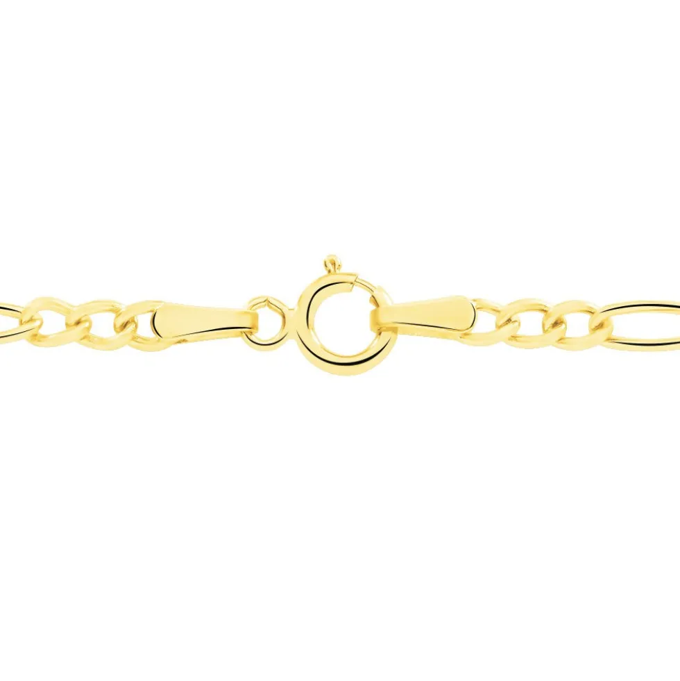 Chaîne Dougou Maille Alternée 1/3 Or Jaune
