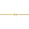 Chaîne Igoa Maille Forçat Diamantee Or Jaune