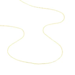 Chaîne Igoa Maille Forçat Diamantee Or Jaune