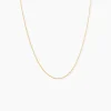 Chaîne Igoa Maille Forçat Diamantee Or Jaune