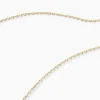 Chaîne Igoa Maille Forçat Diamantee Or Jaune