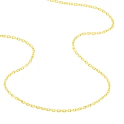 Chaîne Igoa Maille Forçat Diamantee Or Jaune
