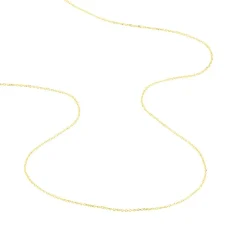 Chaîne Igoa Maille Forçat Diamantee Or Jaune