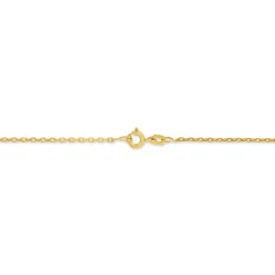 Chaîne Igoa Maille Forçat Diamantee Or Jaune