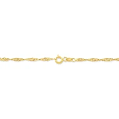 Chaîne Imanie Maille Singapour Or Jaune