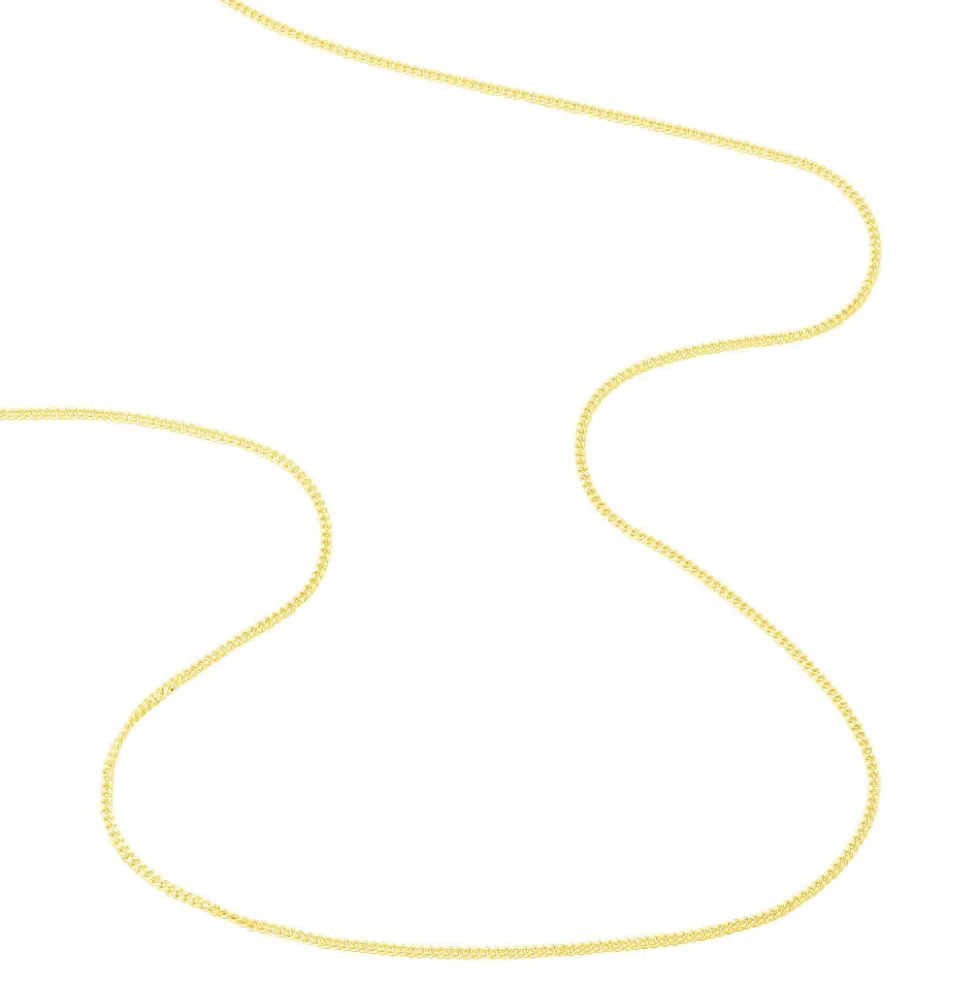 Chaîne Maille Gourmette Or Jaune