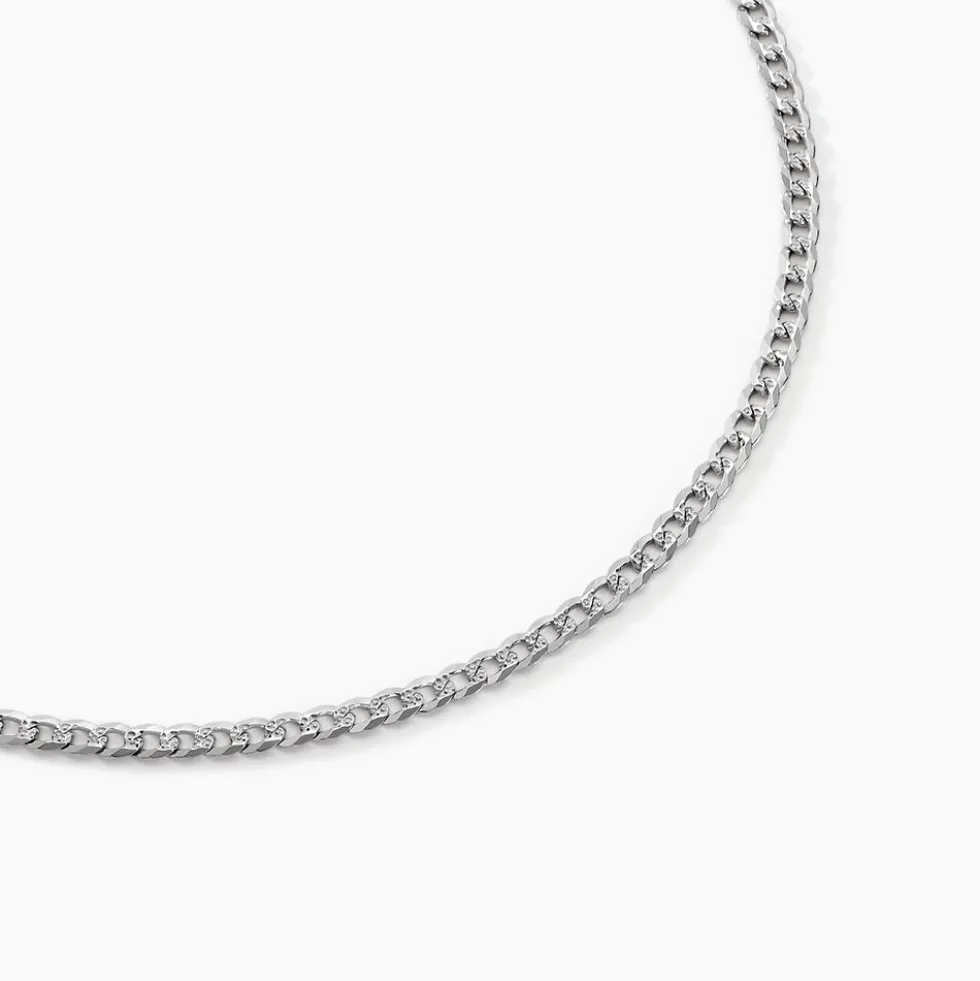 Chaîne Nohane Argent Blanc