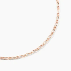 Chaîne Ophelio Maille Alternee 1/1 Or Rose