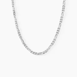 Chaîne Vivian Maille Alternee 1/3 Argent Blanc
