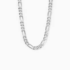 Chaîne Vivian Maille Alternee 1/3 Argent Blanc