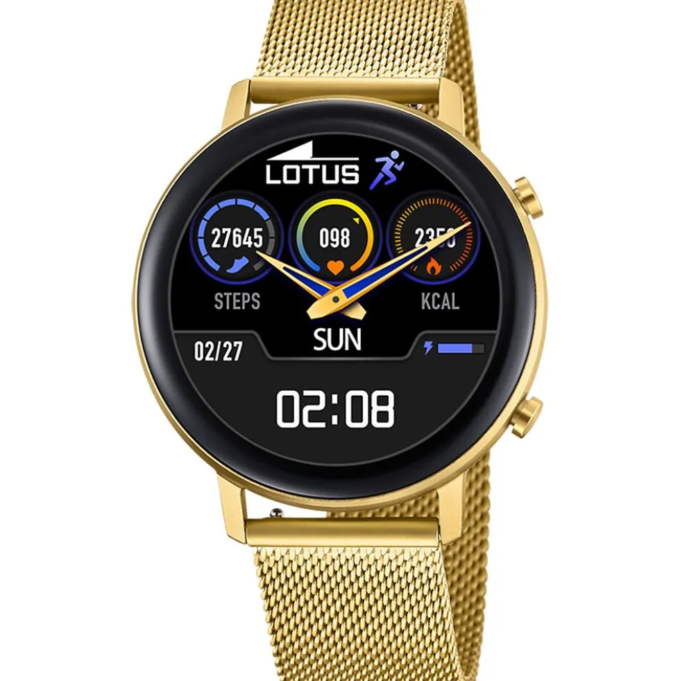 Coffret De Montre Lotus Connectée Smartwach Noir