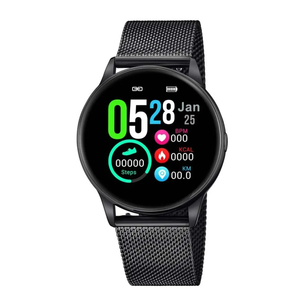 Coffret De Montre Lotus Connectée Smartwach Noir