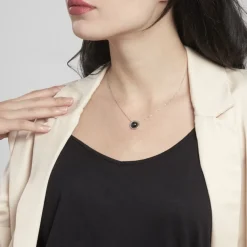 Collier Adelyne Argent Blanc Céramique