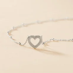 Collier Aella Argent Blanc