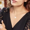 Collier Aemilia Argent Blanc