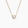 Collier Alais Plaqué Or Jaune Oxyde De Zirconium