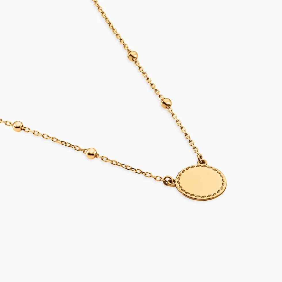 Collier Albina Plaqué Or Jaune