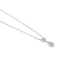 Collier Aletha Argent Blanc Oxyde De Zirconium