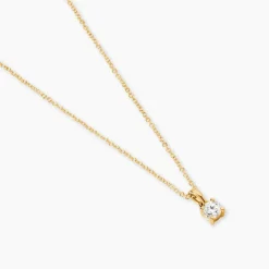 Collier Alexandra Or Jaune Diamant