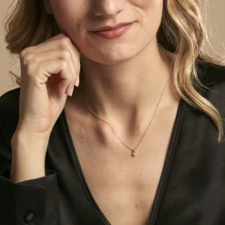 Collier Alexandra Or Jaune Diamant