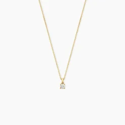 Collier Alexandra Or Jaune Diamant