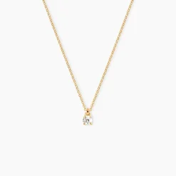 Collier Alexandra Or Jaune Diamant