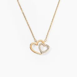 Collier Alexandra Plaqué Or Jaune Oxyde De Zirconium