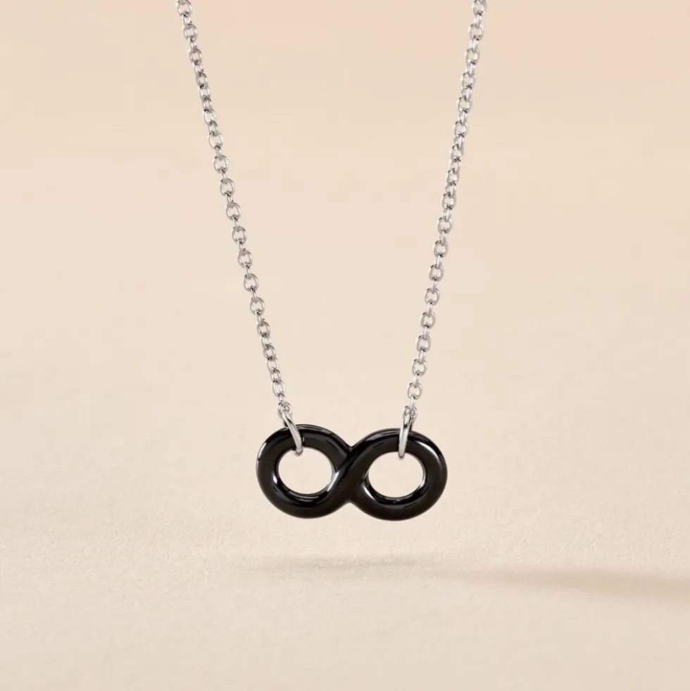 Collier Alicia Argent Blanc Céramique