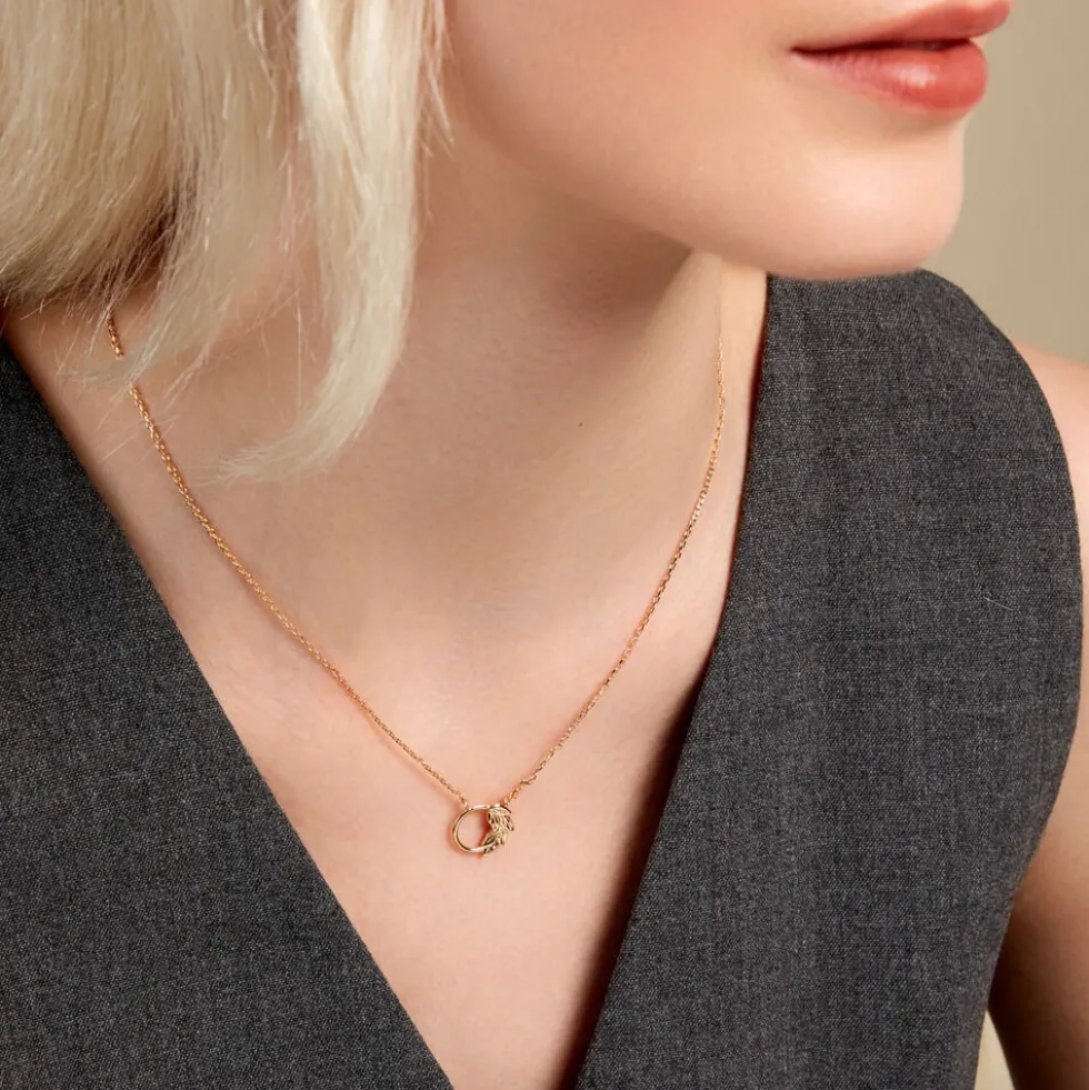Collier Althea Plaqué Or Doré