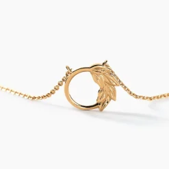 Collier Althea Plaqué Or Doré