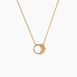 Collier Althea Plaqué Or Doré