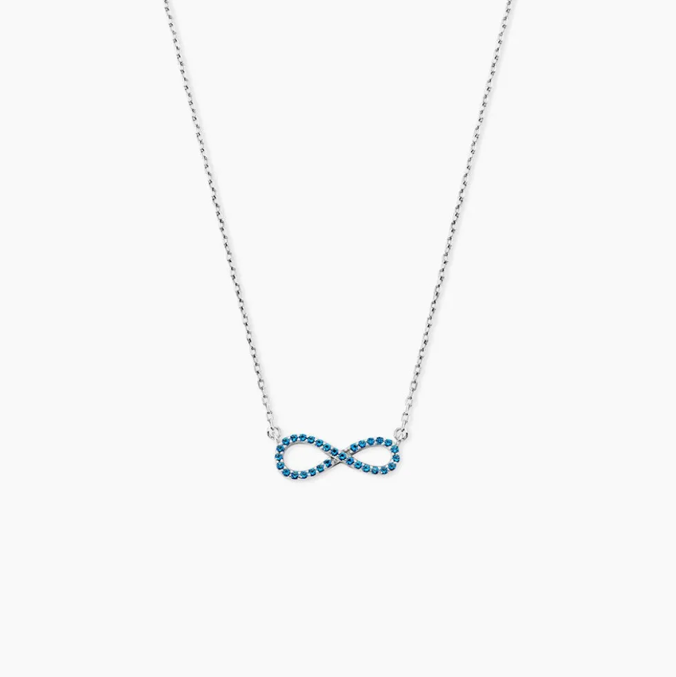 Collier Amita Argent Blanc Oxyde De Zirconium