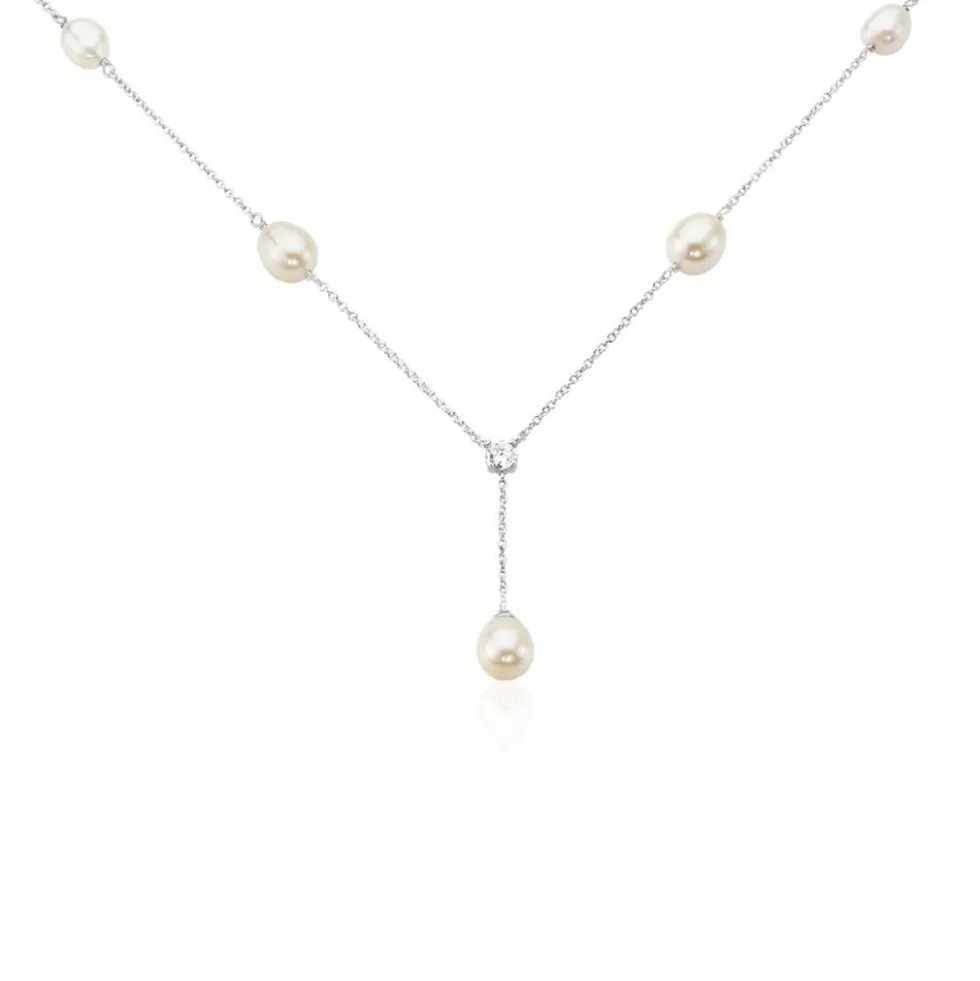 Collier Andony Argent Perle De Culture