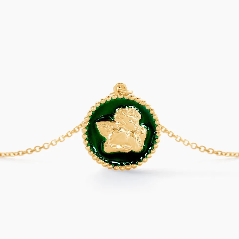 Collier Angel Or Jaune