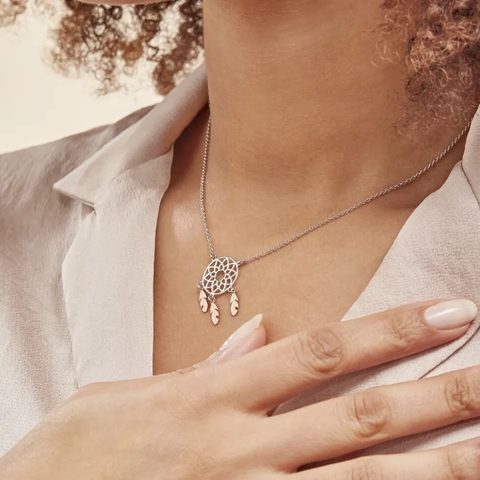 Collier Argent Bicolore Soulein
