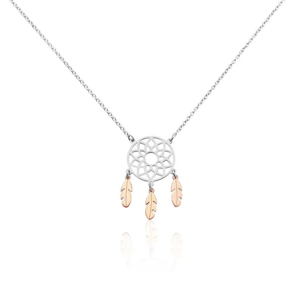 Collier Argent Bicolore Soulein