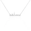 Collier Argent Blanc
