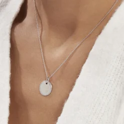 Collier Argent Blanc Amika Oxydes De Zirconium