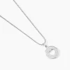 Collier Argent Blanc Cantien Oxyde