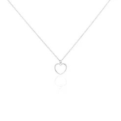 Collier Argent Blanc Idennicae