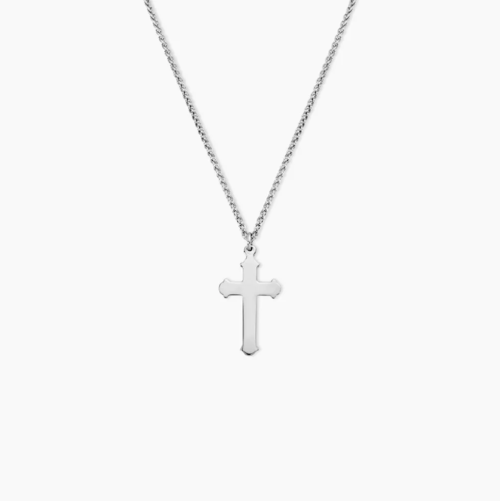 Collier Argent Blanc Pavlo