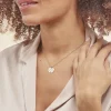 Collier Argent Blanc Pollux