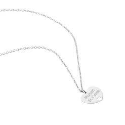 Collier Argent Blanc Pollux